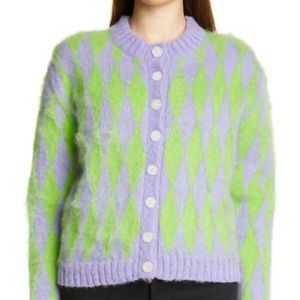 Ashley Williams mohair cardigan small